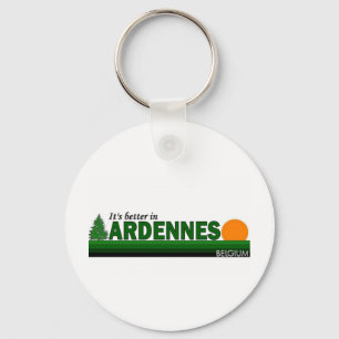 Sein besseres in den Ardennen Schlüsselanhänger