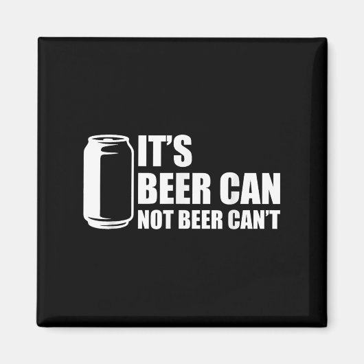 Sein Bier kann nicht kant sein Magnet (Vorne)