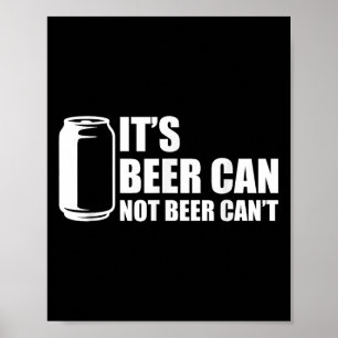 Sein Bier kann nicht kant sein Poster