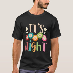 Sein Bingo Night Bingo Player Gambling Lotterie Bi T-Shirt