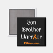 Sein Brother Warrior... Magnet (Vorderseite/Rückseite)