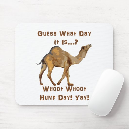 Sein Buckel-Tag Mousepad (Mit Mouse)