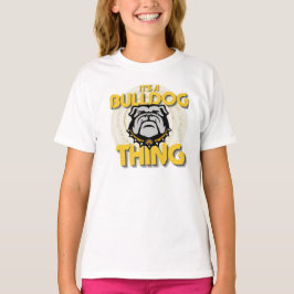 Sein Bulldogge Sachen Basketball Shirt - Creme