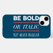 sein Case-Mate iPhone hülle (Rückseite (Horizontal))