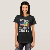 Sein Cooles Ich hatte beide meine Shots Impfung Te T-Shirt (Vorne ganz)
