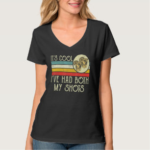 Sein Cooles Ich hatte beide meine Shots Retro Tequ T-Shirt