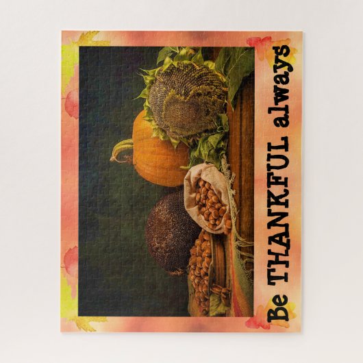 SEIN DANKFUL IMMER Niedlichen Fall Jigsaw Puzzle (Vertikal)