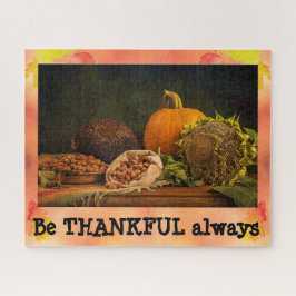 SEIN DANKFUL IMMER Niedlichen Fall Jigsaw Puzzle
