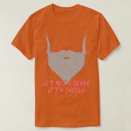 Sein Design ist kein Bart, sondern ein echter Alt T-Shirt (Design vorne)