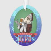 Sein die wunderbarste Zeit für ein Bier Ornament (Vorderseite)
