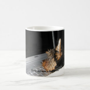 Sein dieses niedliche ist harte Arbeit! Kaffeetasse