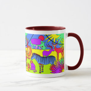 Sein Dschungel da draußen Tasse