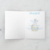 Sein ein Junge!! Ankündigung (Innenseite)