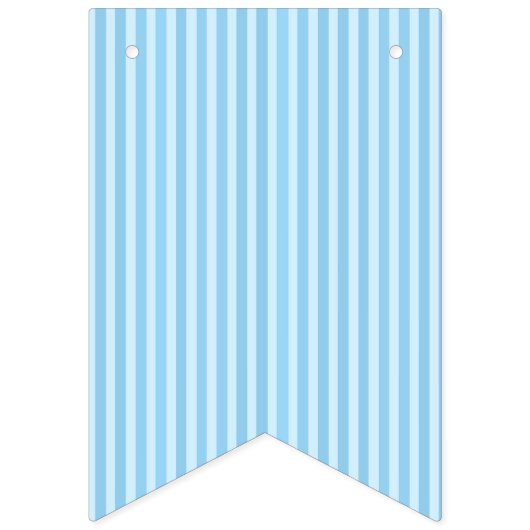 Sein ein Junge, blaue Babyparty-Flaggen-Fahne Wimpelkette (Zweite Fahne)