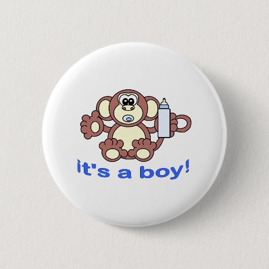 Sein ein JUNGE! Button (Vorderseite)