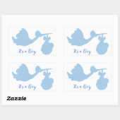 Sein ein Junge Rechteckiger Aufkleber (Blatt)