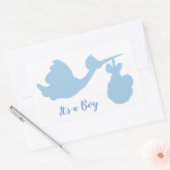 Sein ein Junge Rechteckiger Aufkleber (Umschlag)