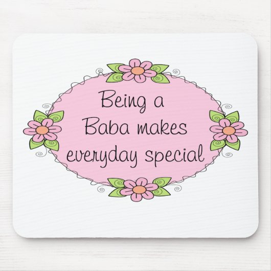 Sein ein Kuchen macht tägliches Speciall Mousepad (Vorne)