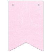 Sein ein Mädchen-Babyparty-Rosa-Streifen und eine Wimpelkette (Zweite Fahne)