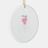 Sein ein Mädchen Keramikornament (Rechts)