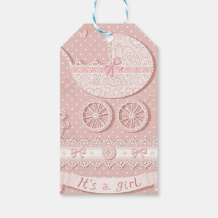 Sein ein Mädchen, neugeborene Babymitteilung, Geschenkanhänger
