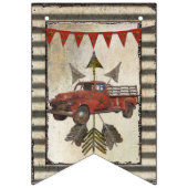 Sein eine Jungen-rustikaler Bauernhof-Vintage Wimpelkette (Erste Fahne)