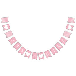 Sein eine Mädchen-adrette Flagge