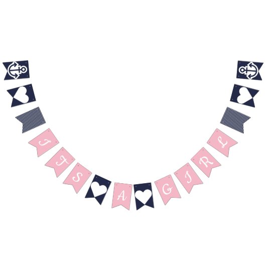 Sein eine Mädchen-Seeflagge Wimpelkette (Alle)