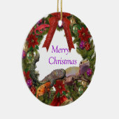 Sein eine Tokay ein bisschen Keramik Ornament (Rechts)