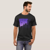 Sein einsames Straßenhemd Ästhetik Vaporwave Anime T-Shirt (Vorne ganz)