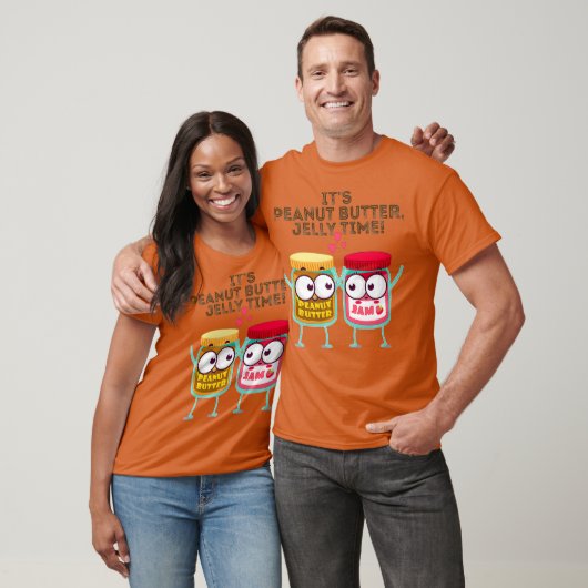 Sein Erdnuss Butter Jelly Time Funny Geschenk Idee T-Shirt (Unisex)