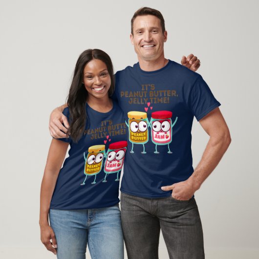 Sein Erdnuss Butter Jelly Time Funny Geschenk Idee T-Shirt (Unisex)