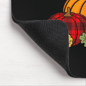 Sein Fall Yall Pumpkin Leopard Print Herbst Thanks Mousepad (Ecke)