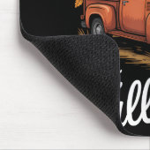 Sein Fall Yall Pumpkin Truck Herbstbaum Hallo Fall Mousepad (Ecke)