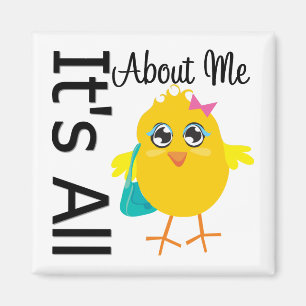 Sein ganz ungefähr ich Küken Magnet