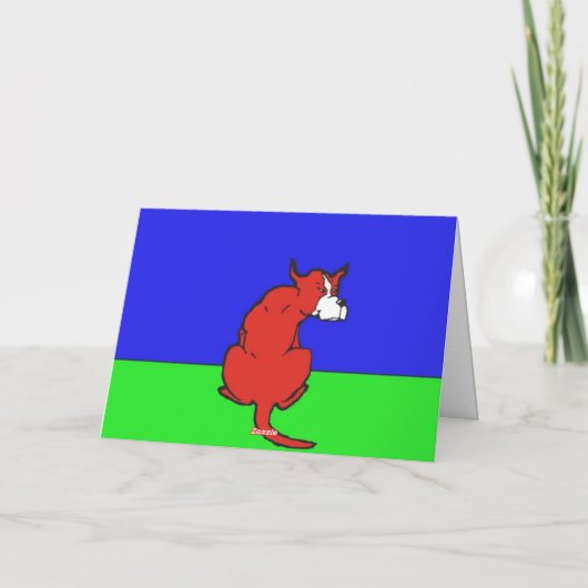 SEIN GEBURTSTAG KARTE (Rückseite)