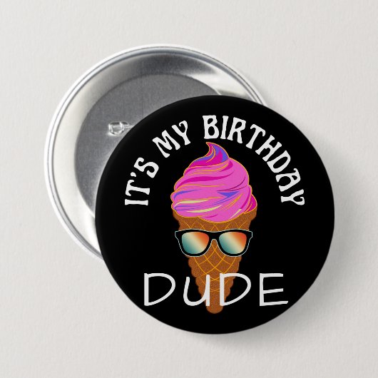 SEIN GEBURTSTAG-TYP BUTTON (Vorne & Hinten)