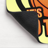 Sein gehen Zeit-Basketball Mousepad (Ecke)