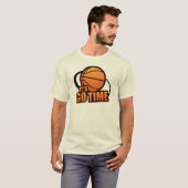 Sein gehen Zeit-Basketball-Shirt T-Shirt (Vorne ganz)