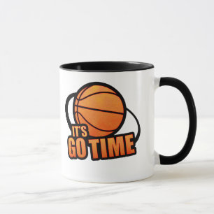 Sein gehen Zeit-Basketball-Tasse Tasse