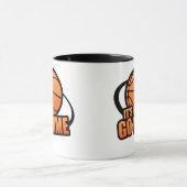 Sein gehen Zeit-Basketball-Tasse Tasse (Zentrum)