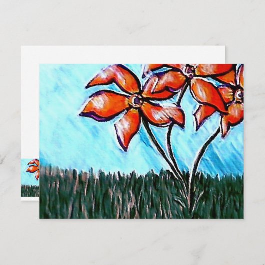 Sein Geist ~ POSTCARD Postkarte (Vorne/Hinten)