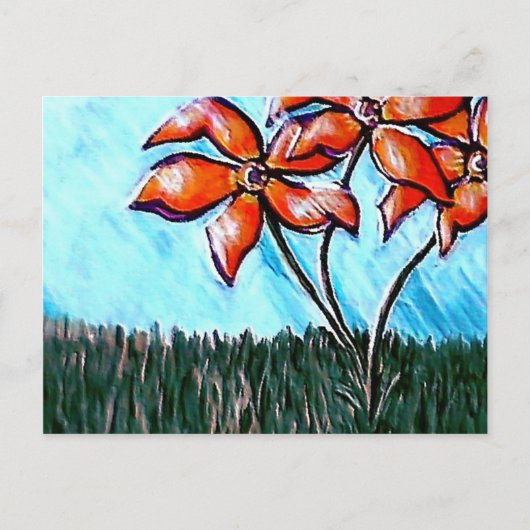 Sein Geist ~ POSTCARD Postkarte (Vorderseite)