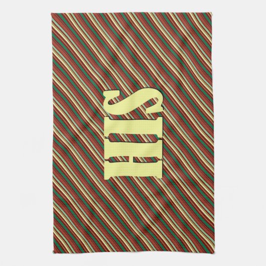 SEIN GESCHIRRTUCH (Vertikal)