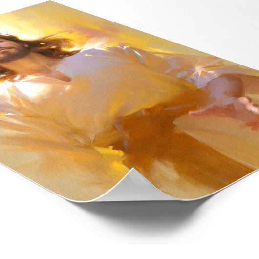 Sein glorreiches Licht Poster (Ecke)