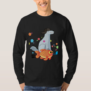 Sein Goldfisch fischen T-Shirt