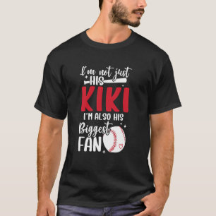 Sein größter Fan Baseball Kiki eines Baseballspiel T-Shirt