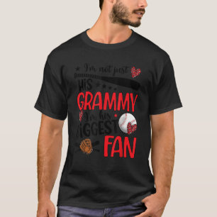 Sein größtes Fan Baseball-Grammy eines Baseballspi T-Shirt