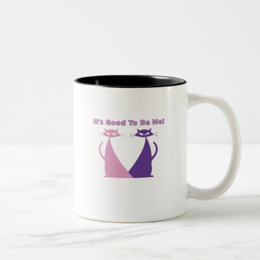 Sein gutes, ich zu sein zweifarbige tasse (Rechts)