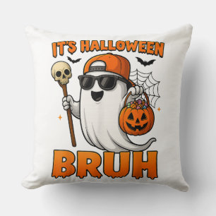Sein Halloween Bruh Kissen